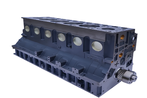 Блок цилиндров Howo WD615.87 в сборе