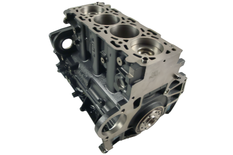 Блок цилиндров Hyundai D4CB Short block в сборе