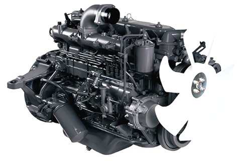 Двигатель 6BG1 Isuzu (с навесным)