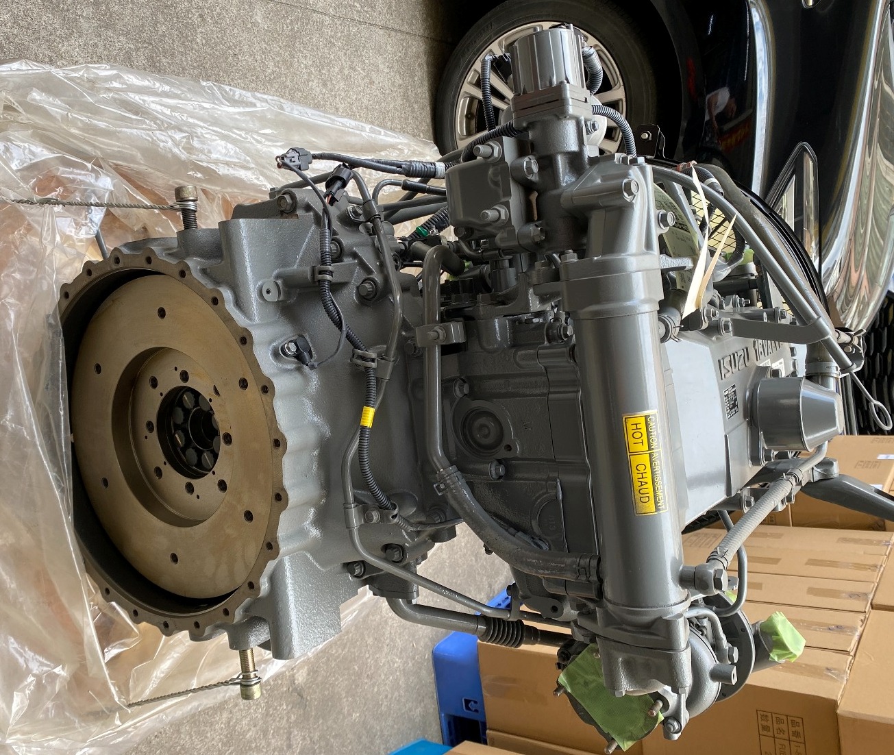Двигатель Isuzu 4HK1 в сборе