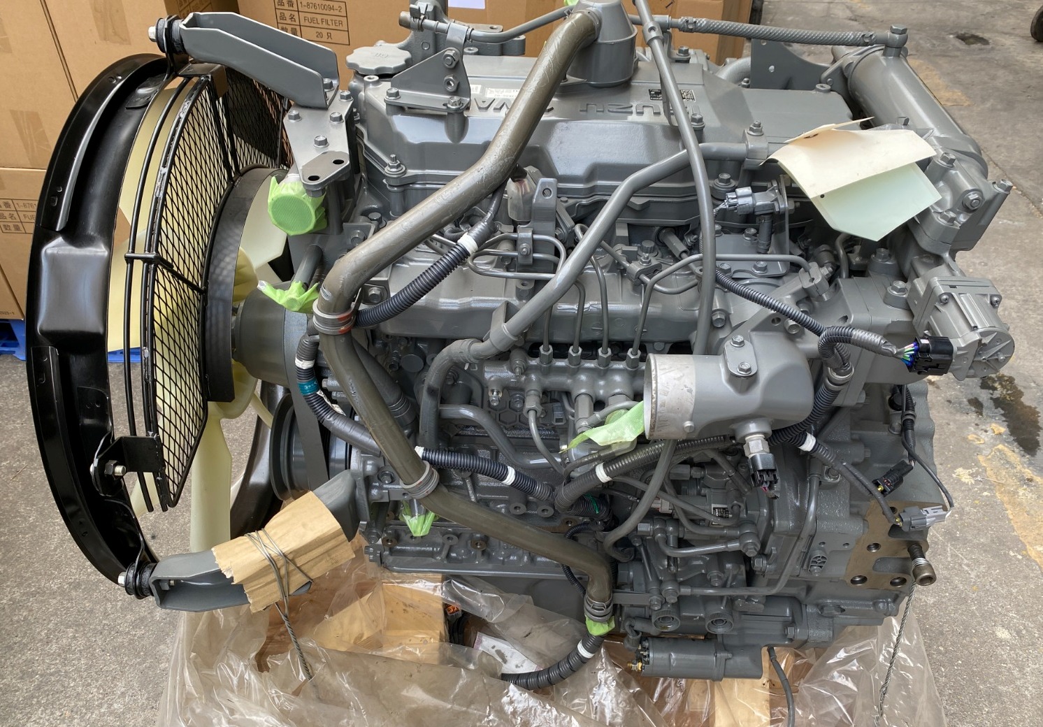 Двигатель Isuzu 4HK1 в сборе