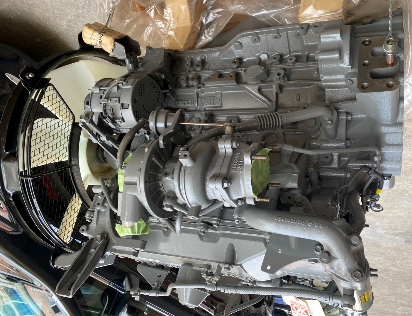 Двигатель Isuzu 4HK1 в сборе