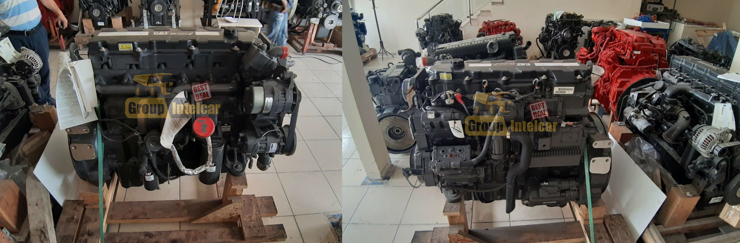 Двигатель Caterpillar C9